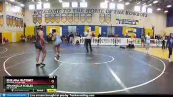 190 lbs Semifinal - Emiliana Martinez, Gateway (Kissimmee) vs Frankesca Robles, Dr. Phillips