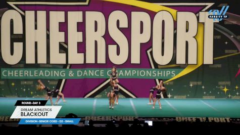 Dream Athletics - Blackout [2025 L4 Senior Coed - D2 - Small Day 3] 2025 CHEERSPORT National All Star Cheerleading Championship