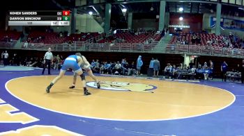 132 lbs Round 2 (4 Team) - Kohen Sanders, Crismon High School vs Dawson Minchow, Seward