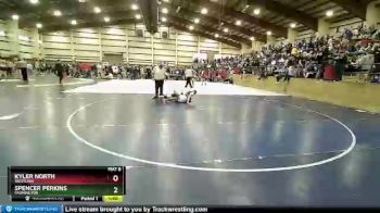 120 lbs Quarterfinal - Kyler North, Westlake vs Spencer Perkins, Farmington