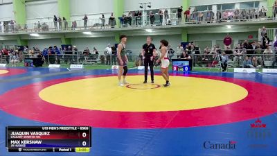 65kg Quarterfinal - Juaquin Vasquez, Calgary Spartan WC vs Max Kershaw, Jr Huskies