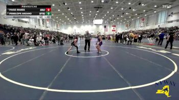 HWT Max 103 lbs Quarterfinal - Penelope Anzano, Mat Power Youth Wrestling Club vs Paige Mabee, Apex Wrestling NYC (Hudson Valley)