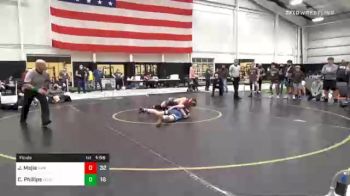 144 lbs Final - Jonathan Mejia, Guerrila Wrestling Academy vs Callum Phillips, Level Up MS