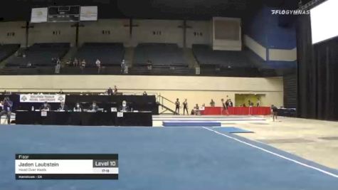 Jaden Laubstein - Floor, Head Over Heels - 2021 USA Gymnastics Development Program National Championships