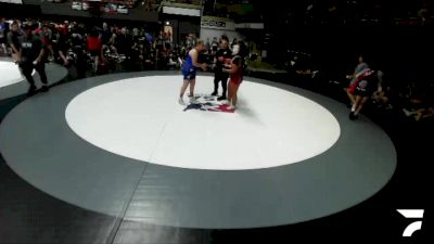 207 lbs Angel Hill, SDIKWA - San Diego-Imperial Kids Wrestling Association vs Audrina Felix, IEWA - Inland Empire Wrestling Association