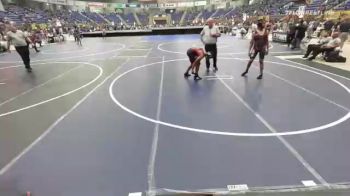 156 lbs Quarterfinal - Aiden Hamm, Montezuma Creek Roughnecks vs Woodrow Shirley, Team Montana