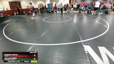 144 lbs Cons. Round 4 - Chance Hatch, Lovell vs Skyler Given, Campbell County