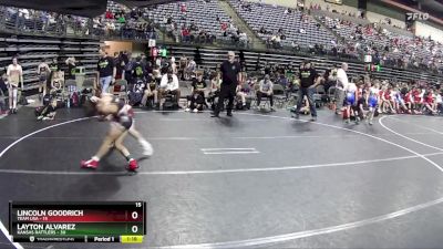 90 lbs Finals (8 Team) - Lincoln Goodrich, Team USA vs Layton Alvarez, Kansas Rattlers