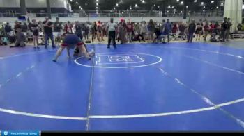 288 lbs Cons. Semi - Reagan Burgess, Liberty Christian Academy vs Robert Davis, Warmup Gang Wrestling Club