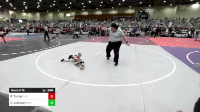 37 lbs Round Of 16 - Raxtin Turner, Stallions WC vs Colt Johnson, Greenwave Youth WC