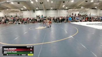 126 lbs Cons. Round 2 - Isaac Sisneros, Cheyenne Mountain vs Breckan Palko, Mead