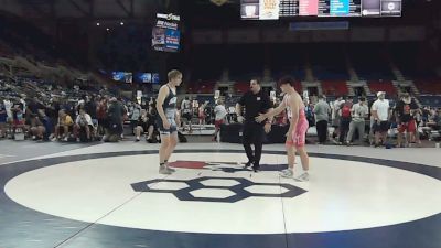 215 lbs Cons. Rd Of 16 - Liam Haines, Ohio vs Charlie Powers, Alaska
