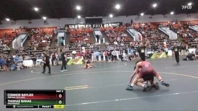 125 lbs Champ. Round 1 - Connor Bayliss, Indiana Outlaws vs Thomas Banas, Providence