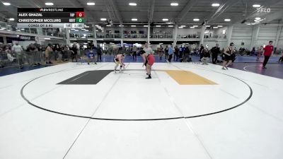 154 lbs Consi Of 8 #2 - Alex Ghazal, Top Flight Wrestling Academy vs Christopher Mcclurg, North Providence