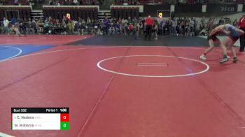 123 lbs Semifinal - Cale Nedens, Hardin Wrestling Club vs Wade Williams, American Falls High School Wre