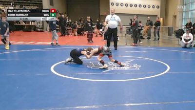 53 lbs Rr Rnd 2 - Rex Fitzpatrick, Warhawks - ESC vs Eddie Burbank, MeatHeadz - ESC