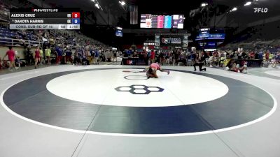 105 lbs Cons. Sub-rd Of 16 - Alexis Cruz, OR vs Dakota Harris, OK