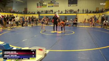 92 lbs 1st Place Match - Jayden Reyes, Wichita Training Center vs Grant Taylor, SlyFox Wrestling Academy