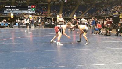 132 lbs Consy 6 - Kaden Husick, Tussey Mountain vs Carter Haughey, Norwin