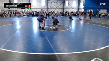 Silver 184 lbs Champ. Round 1 - Danny DeCristofaro, Cornell College vs Nicky Bernard, North Iowa Area Community College