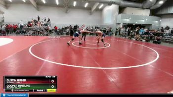 144 lbs Champ. Round 1 - Dustin Huber, Douglas County vs Cooper Hineline, Ralston Valley