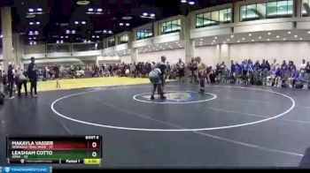 185 lbs Round 2 (10 Team) - Leashiam Cotto, SOWA vs Makayla Vasser, Nebraska Tidal Wave