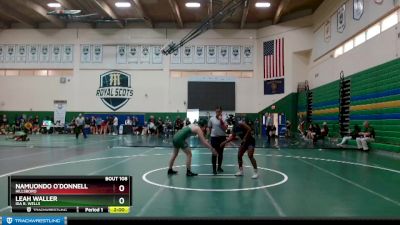 130 lbs Quarterfinal - Namuondo O`Donnell, Hillsboro vs Leah Waller, Ida B. Wells