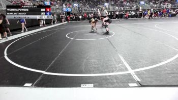 126.6-137.4 lbs Round Of 16 - Victoria Powers, Nebraska Wrestling Academy vs Mahlea Talato, Jackson County Wrestling