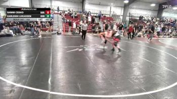 190 lbs Cons. Round 3 - Sammi Cesko, Rawlins vs Karleigh Lukassen, Burns/Pine Bluffs