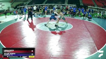 155 lbs Semis & Wb (16 Team) - JHMAI BOYD, New Mexico vs Kyler North, Utah Black