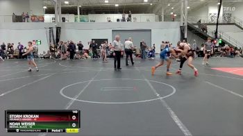 140 lbs Round 5 (6 Team) - Noah Weiser, Revival Black vs Storm Krokan, Vougar`s Honors