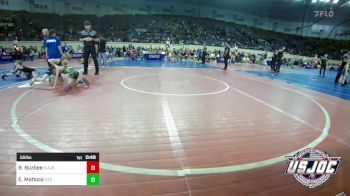 55 lbs Round Of 32 - Brady Buzbee, R.A.W. vs Elijah Matlock, Sallisaw Takedown Club