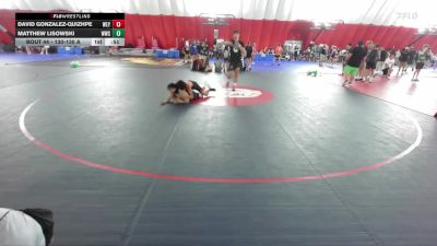 130-130 A Round 3 - David Gonzalez-Quizhpe, Weyauwega-Fremont vs Matthew Lisowski, Wheaton Warrenville South