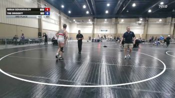 175 lbs 3rd Place - Imran Dzhabrailov, Miami Beach Senior High vs Tre Driggett, Merritt Island High School