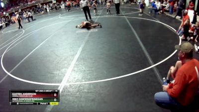 45 lbs Cons. Round 2 - Niko DawkinsFinnegan, Gothenburg Jr Wrestling vs Kasten Anderson, Kimball Wrestling Club