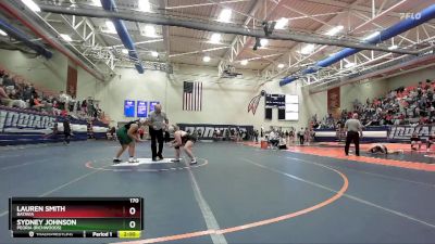 170 lbs Quarterfinal - Lauren Smith, Batavia vs Sydney Johnson, Peoria (Richwoods)