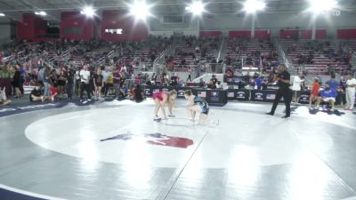 125 lbs Cons. Quarters - Korrayah Kapenga, Michigan Premier vs Angel Smith, Hybrid Wrestling Club