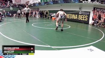 106 lbs Cons. Round 2 - Ian Rottari, North Ridgeville vs Brayden Cortese, Howland (Warren)