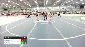 160 lbs Rr Rnd 3 - Hudson Ward, Buffalo Valley Blue vs Britton Proffitt, BRTC