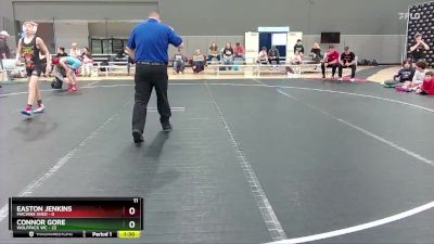 92 lbs Round 6 (10 Team) - Easton Jenkins, Machine Shed vs Connor Gore, Wolfpack WC