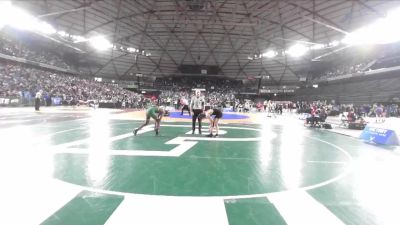 Boys 3A 120 lbs Cons. Round 2 - Matthew Getachew, Bishop Blanchet vs Max Park Taber, Franklin