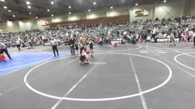 94 lbs Round Of 16 - Tylee Cobian, Buckaroo WC vs Herra Fisher, Atc