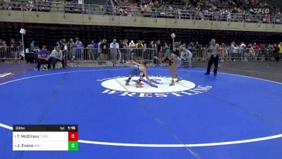 93 lbs Round Of 16 - Tanner McElravy, Tyrone, PA vs Jaeczar Evans, Rahway, NJ