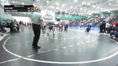 120 lbs Quarterfinal - Alex Ruiz, Corona Senior vs Isaac Castro, Heritage