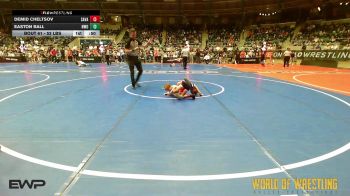 52 lbs Quarterfinal - Demid Cheltsov, Savage House Wrestling Club vs Easton Ball, Nwo