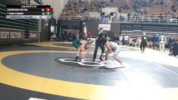 126 lbs Consi Of 16 #2 - Christain Reyna, All Saints Episcopal School vs Sam Comes, Lakeway Christian