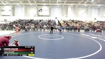 47 lbs Cons. Round 1 - Finn Falato, Say Creek You Wrestling vs Carson Collyer, Whitney Point Wrestling