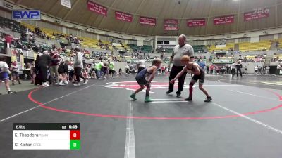 67 lbs Semifinal - Easton Theodore, Team Conquer Wrestling vs Chase Kelton, Greenwood Wrestling Academy