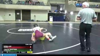 100 lbs Cons. Semi - Nora Lee, Holmen vs Cailyn Whittier, Mukwonago