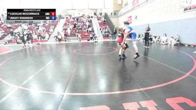 138 lbs Quarterfinal - Lochlan McCormack, All In Wrestling Academy vs Jeratt Robinson, Spartan Wrestling Club